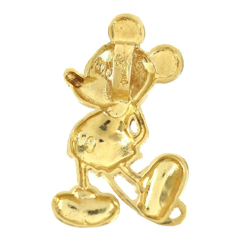 Disney（ディズニー） ペンダントトップ 18金 ミッキー ミッキーマウス