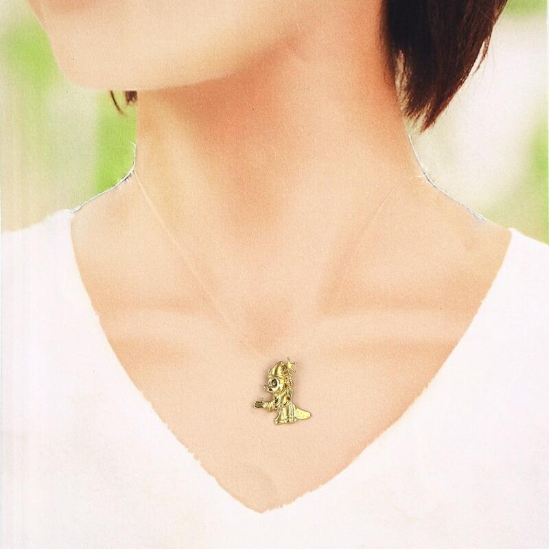 ディズニー ペンダントトップ 18金 ミッキー ミッキーマウス
