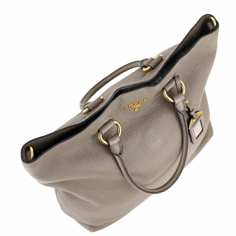 【極美品】プラダ ヴィッテロ 2way レザーショルダー　ハンドバッグ PRADA（プラダ） ヴィッテロ・フェニックス レザー トートバッグ 2Way