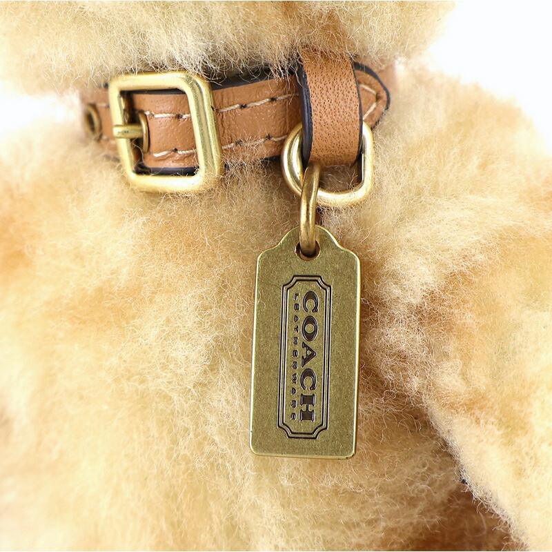 COACH（コーチ） ベアバッグチャーム シグネチャーシアリング CH112