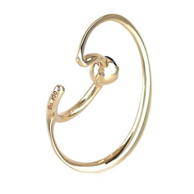 ☆*☆様 【美品★】数量限定品！ STAR JEWELRY／K10YG TIGE STAR JEWELRY（スタージュエリー） イヤーカフ K10YG ブルーストーン