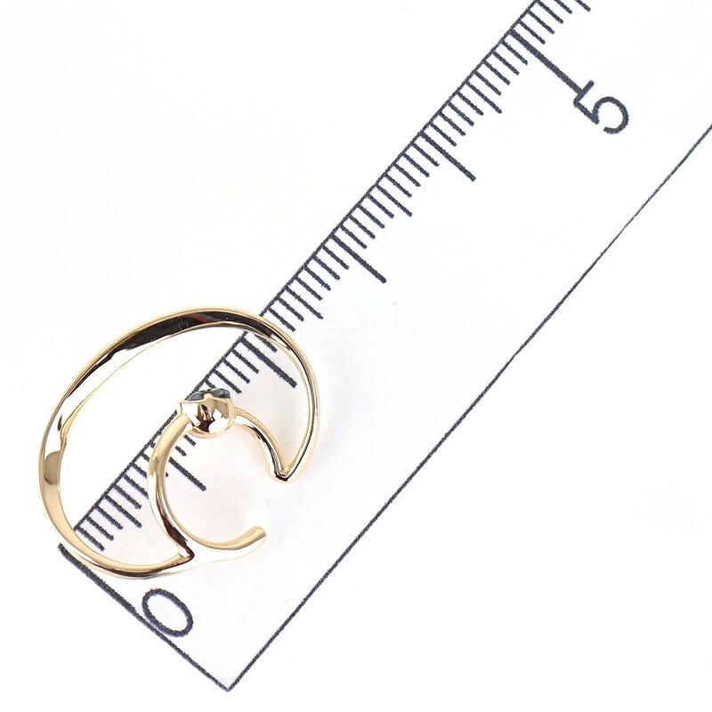 STAR JEWELRY（スタージュエリー） イヤーカフ K10YG ブルーストーン