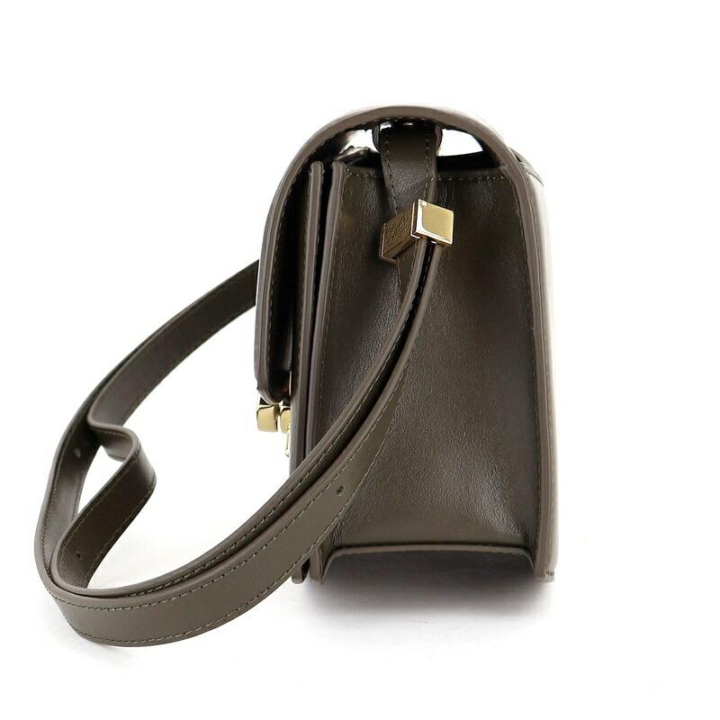 美品 【カフネ】ペンデュラムバッグ レザー ショルダー ゴールド金具 保存袋付 美品 【カフネ】ペンデュラムバッグ レザー ショルダー ゴールド金具