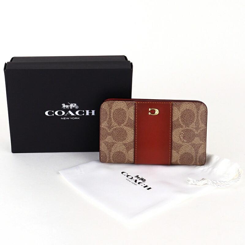 COACH（コーチ） 財布 レディース シグネチャー スリムカードケース 
