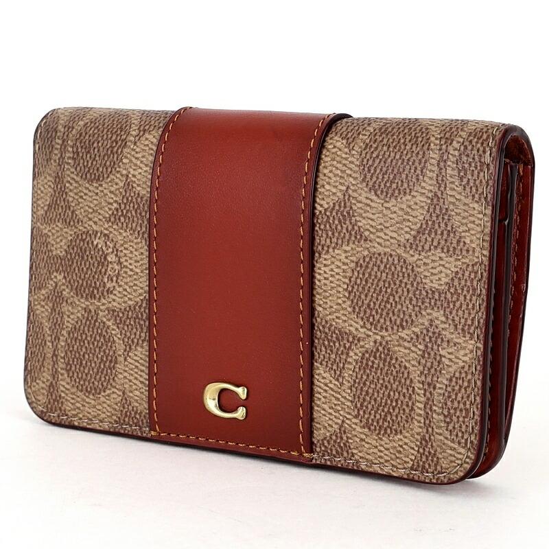 COACH（コーチ） 財布 レディース シグネチャー スリムカードケース 