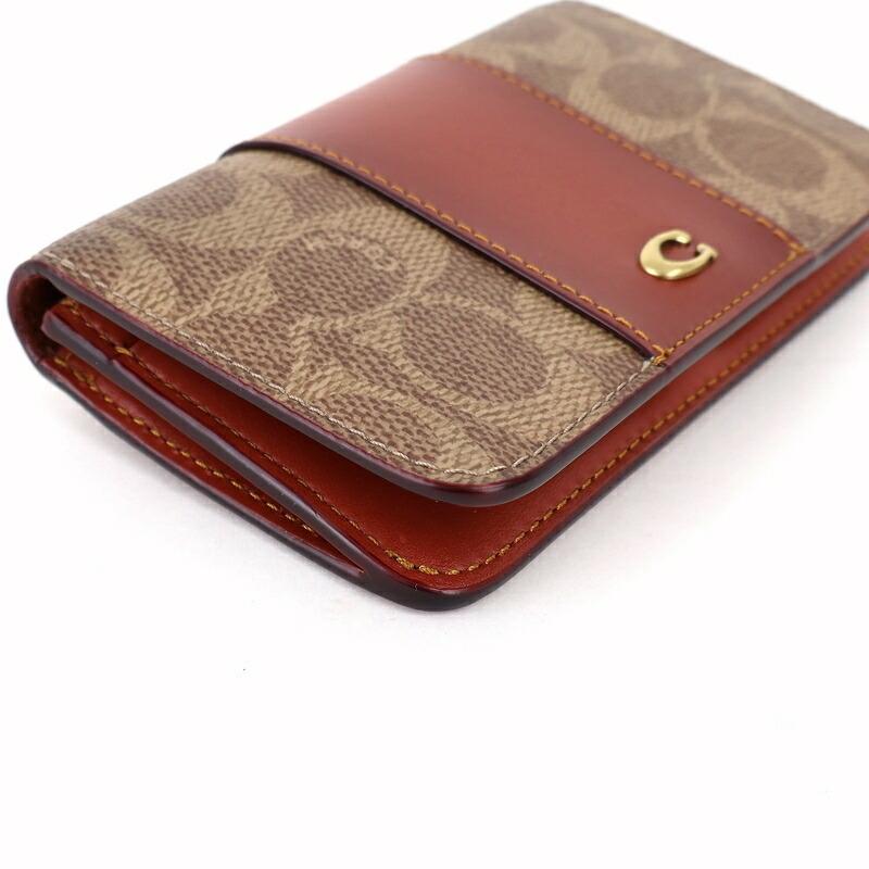 COACH（コーチ） 財布 レディース シグネチャー スリムカードケース 