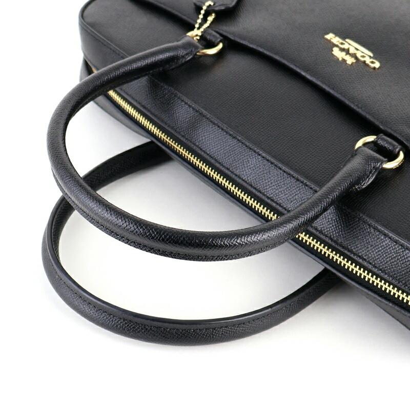COACH コーチ ビジネスバッグ 2WAY ブラック レザー COACH（コーチ） バッグ 2WAYビジネスバッグ ブリーフケース ブラック