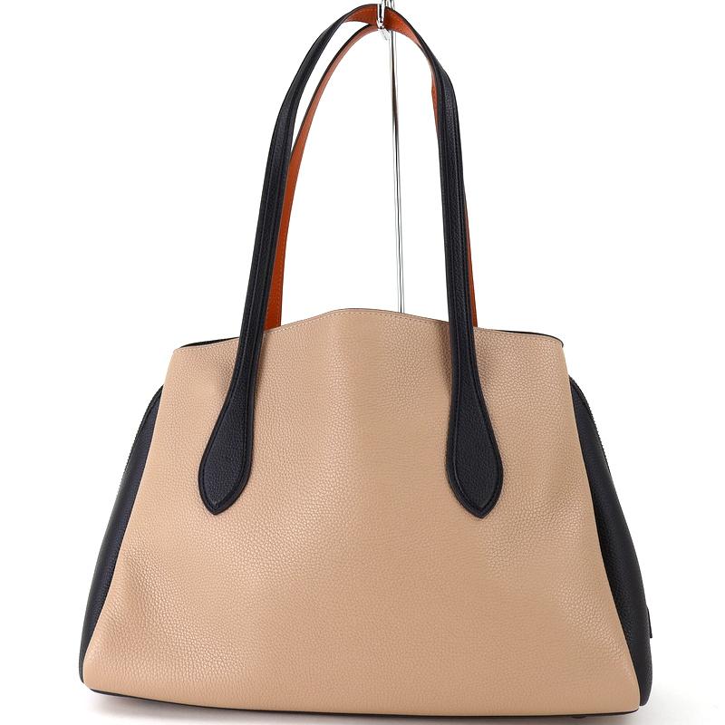 ⭐︎エレガント⭐︎COACH ローラ キャリーオール レザートート ベージュ ローラ（COACH） コーチ バッグ トートバッグ ローラ キャリーオール