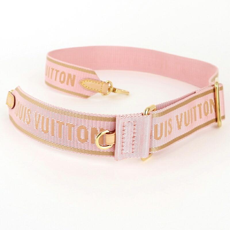 Louis Vuitton ショルダーストラップ ピンク LOUIS VUITTON（ルイ・ヴィトン） バッグ用ショルダーストラップ