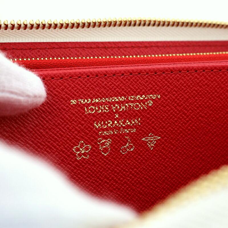 ジッピー・ウォレット ルイヴィトン LV×TM モノグラムチェリー