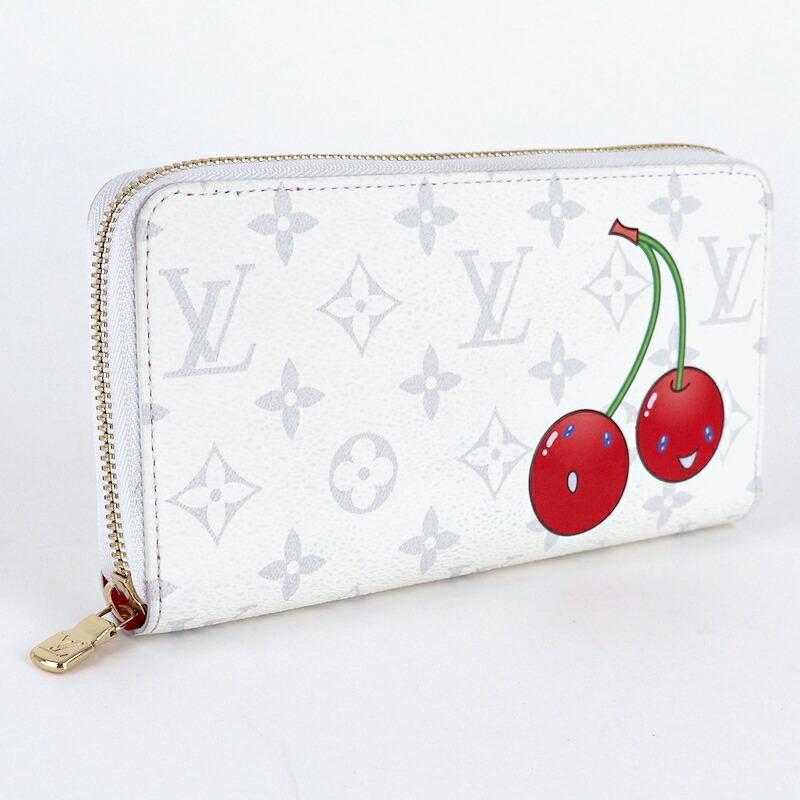 ルイヴィトン LV×TM モノグラムチェリー ジッピーウォレット M14240