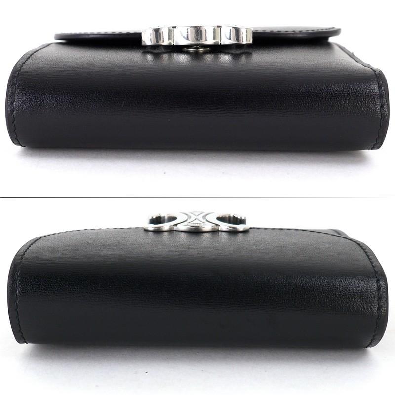 TRIOMPHE セリーヌ 財布 スモール フラップウォレット トリオンフ