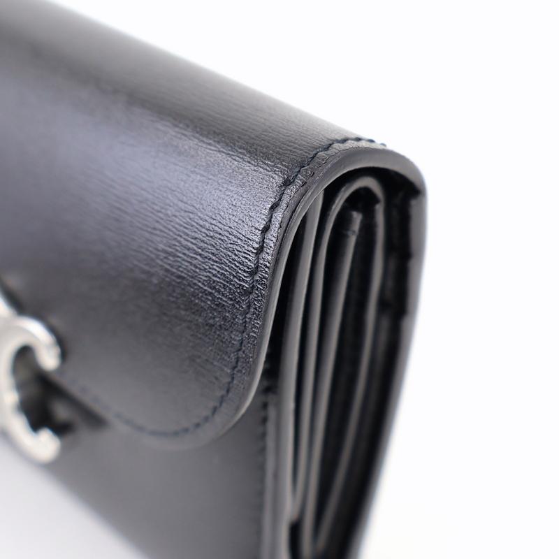 TRIOMPHE セリーヌ 財布 スモール フラップウォレット トリオンフ