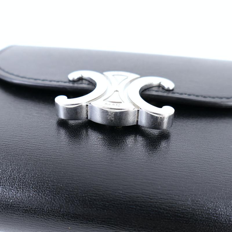 TRIOMPHE セリーヌ 財布 スモール フラップウォレット トリオンフ