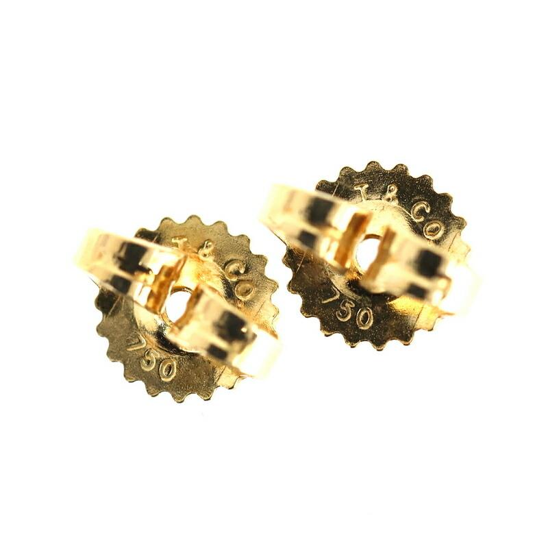 Elsa Peretti ティファニー ピアス レディース オープンハート 18k 18