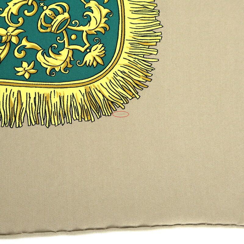 HERMES（エルメス） スカーフ レディース ベージュ系 カレ90 王立