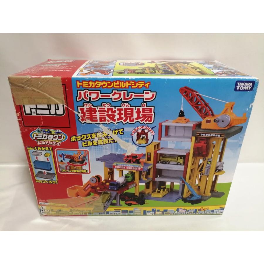 トミカ トミカタウンビルドシティ パワークレーン建設現場 unisex