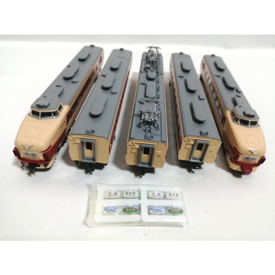 カトーNゲージ　489系「白山、あさま」 鉄道模型・Nゲージ】KATO、489系初期形「白山・あさま」5両基本セット
