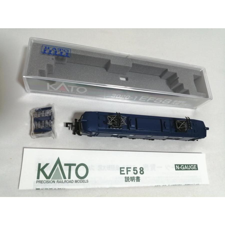 KATO Nゲージ EF58 後期形 大窓 ブルー 3020-1 鉄道模型 電気機関車