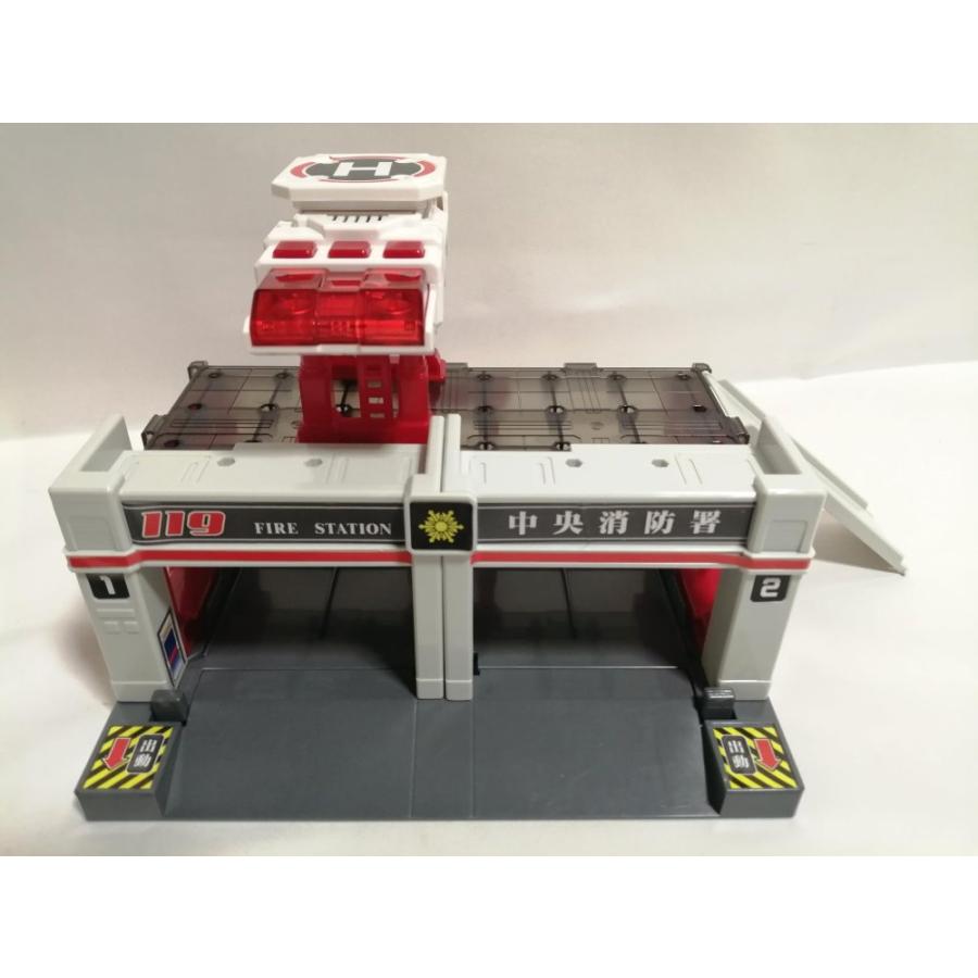 トミカ トミカタウンビルドシティ サウンドライト消防署
