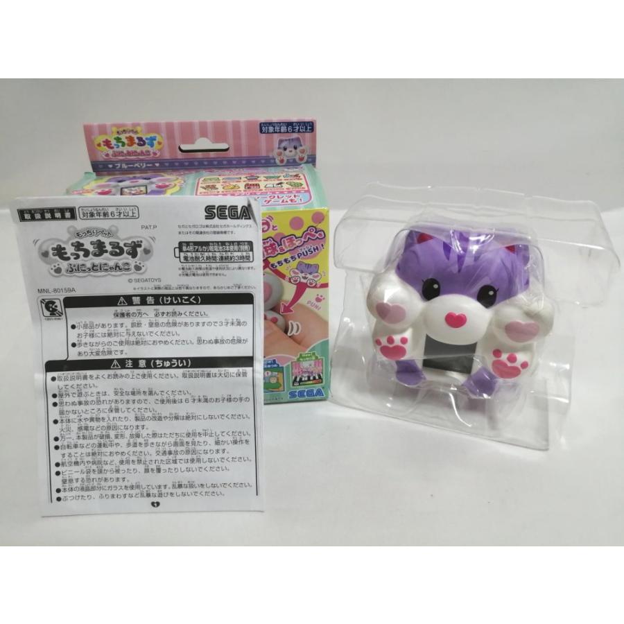 もっちりペットもっちまるず ぷにっとにゃんこ ブルーベリー