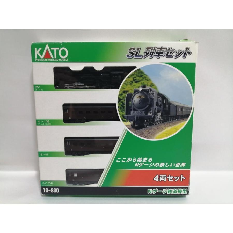 【中古】【個人保管】Nゲージ　SL列車セット　10-830 Amazon | KATO Nゲージ SL列車セット 4両セット 10-830 鉄道模型 客車