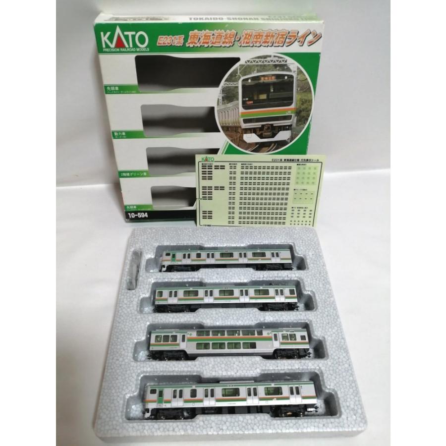 KATO Nゲージ E231系東海道線・湘南新宿ライン基本セット4両 KATO Nゲージ E231系 東海道線・湘南新宿ライン 基本 4両セット 10-594