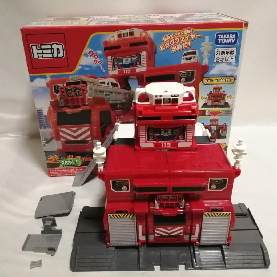 タカラトミー トミカ 変形出動！ビッグファイヤー&コマンド