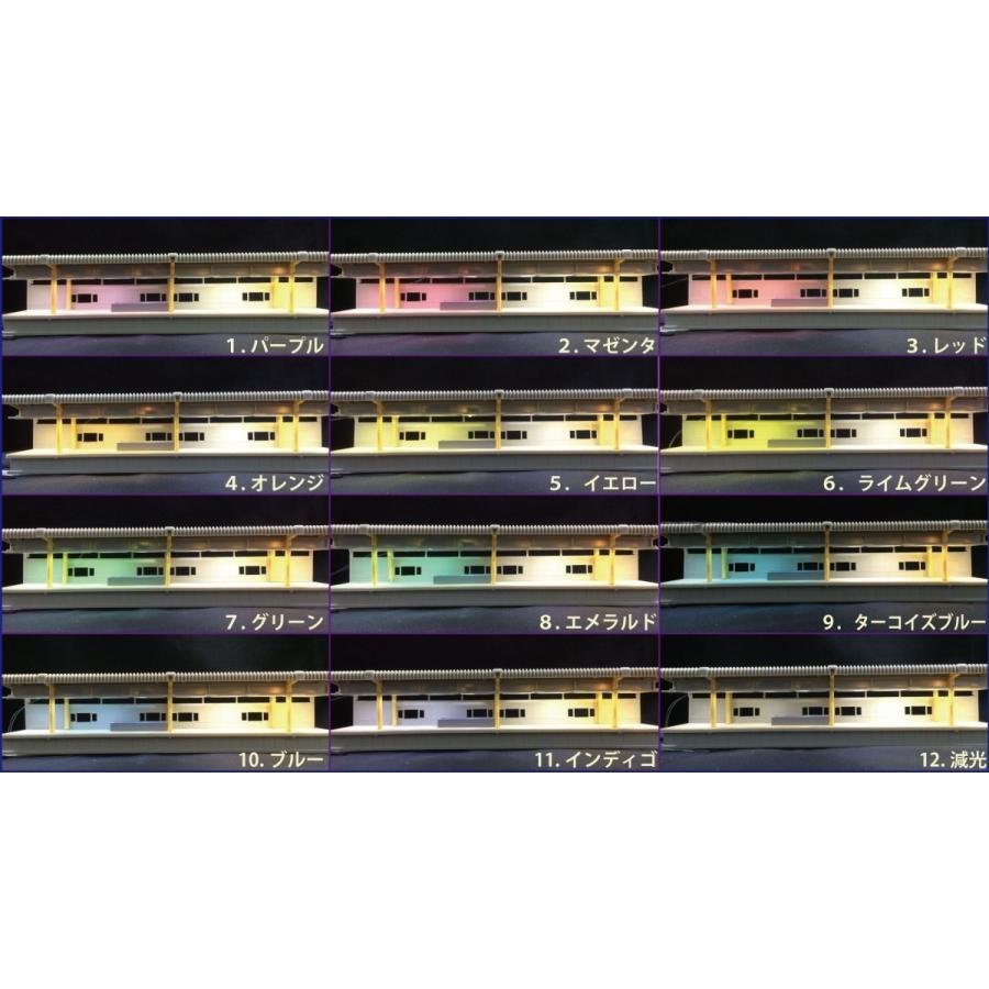 雑誌掲載」 調色 LED カラー フィルム 減光 ブラック Nゲージ