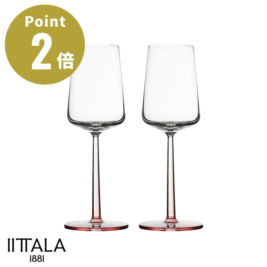 iittala（イッタラ） エッセンス ホワイトワイン ペア ローズ デザイン