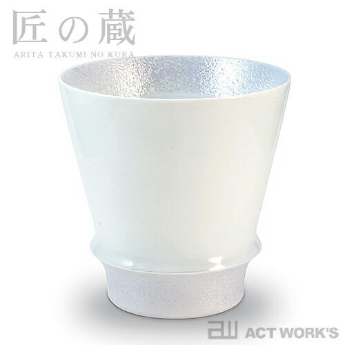 匠の蔵 至高の焼酎グラス -パール- ×同色2個セット ロック 水割り お湯割り 茶碗蒸し デザートカップ オフィス 店舗 キッチン雑貨 有田焼き |  | 01