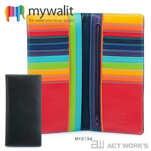 全8色 mywalit 二つ折り長財布 MY213 小銭入れ ロングウォレット レザー 皮革 札入れ カードケース イタリア マイウォリット | MYWALIT | 01
