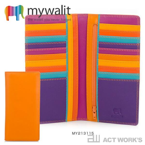 全8色 mywalit 二つ折り長財布 MY213 小銭入れ ロングウォレット レザー 皮革 札入れ カードケース イタリア マイウォリット | MYWALIT | 08