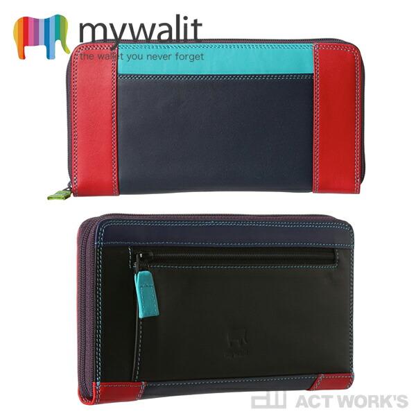 全4色 mywalit ラウンドジップ長財布 ジップラウンドパース ジッパー ロングウォレット レザー 皮革 札入れ カードケース イタリア マイウォリット | MYWALIT | 02