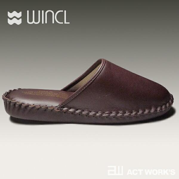 全4色 WINCL レザースリッパ 前閉じタイプ S-LLサイズ #7005 ウィンクル シンプル 室内 リビング オフィス 事務所 Slippers ルームシューズ ステアレザー |  | 04