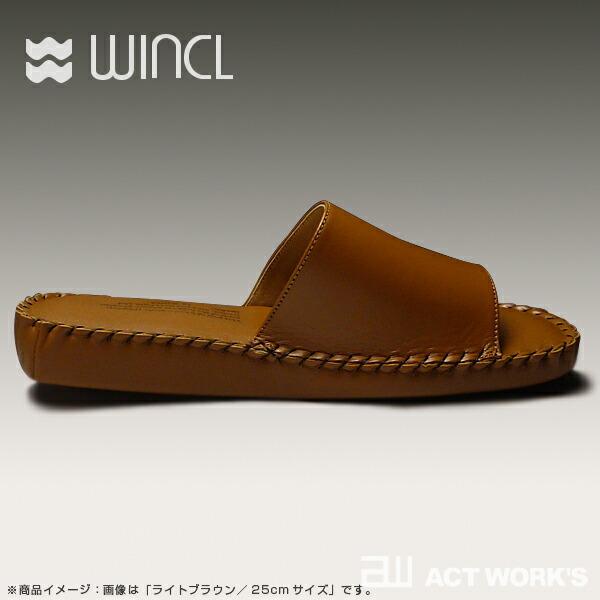 全3色 WINCL レザースリッパ 前開きタイプ 23-24cm #7503 ウィンクル シンプル 室内 リビング オフィス 事務所 Slippers ルームシューズ ステアレザー |  | 04
