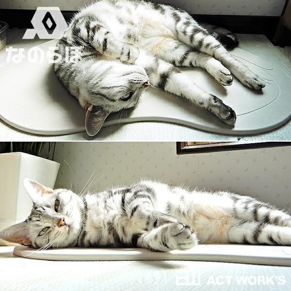 なのらぼ 猫・ネコろぶマット 珪藻土マット 宇部興産 珪藻土 ペット 除湿 浴室 お風呂場 脱衣所 吸水 速乾 抗菌 防カビ ドライングマット 足拭きマット |  | 04