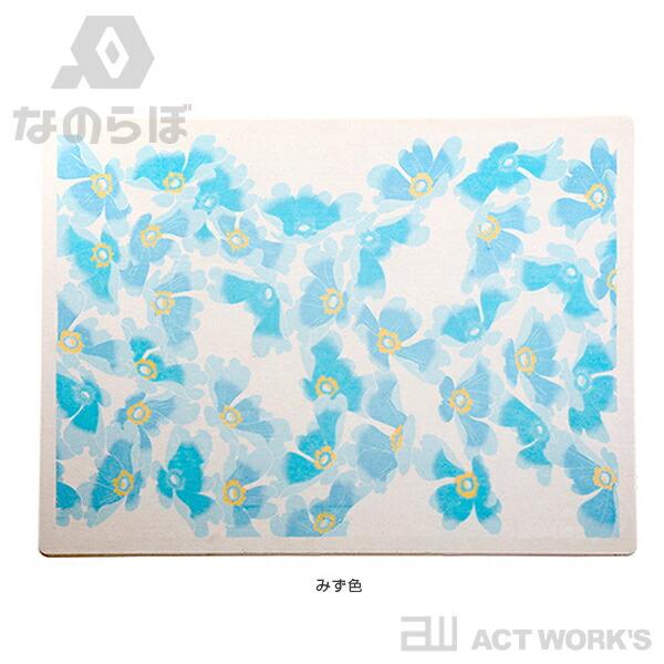 全2色 なのらぼ 足快バスマット 加賀友禅 レギュラー ハナミズキ 宇部興産 珪藻土 水滴 浴室 お風呂場 脱衣所 吸水 速乾 抗菌 防カビ 足ふきマット | なのらぼ | 08