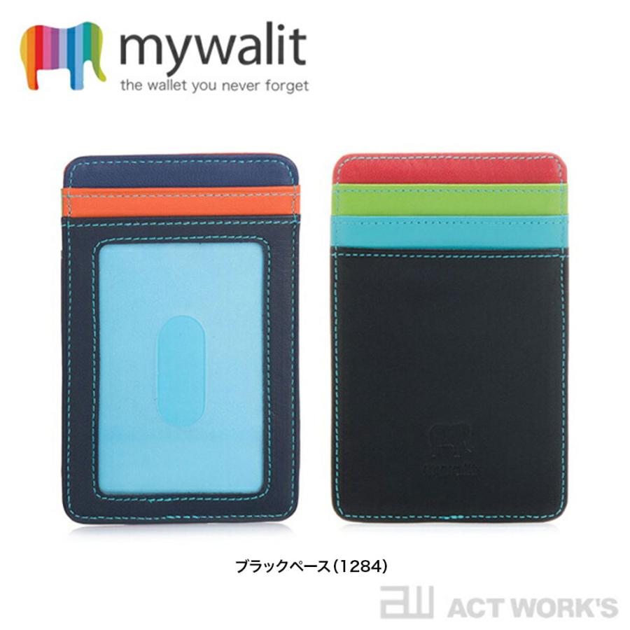《全5色》mywalit 名刺入れ＆クレジットカードホルダー My128 デザイン雑貨 名刺入れ 皮革 カードケース 定期入れ カードケース マイウォリット イタリア革 | MYWALIT | 01