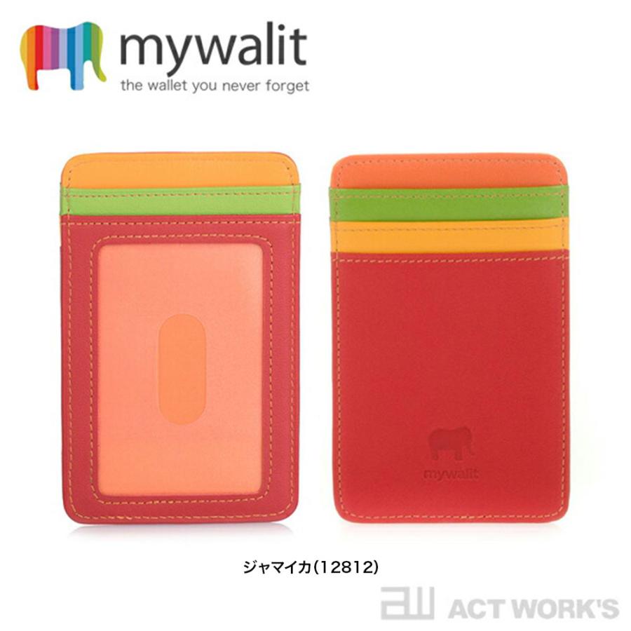 《全5色》mywalit 名刺入れ＆クレジットカードホルダー My128 デザイン雑貨 名刺入れ 皮革 カードケース 定期入れ カードケース マイウォリット イタリア革 | MYWALIT | 02