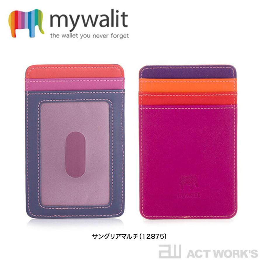 《全5色》mywalit 名刺入れ＆クレジットカードホルダー My128 デザイン雑貨 名刺入れ 皮革 カードケース 定期入れ カードケース マイウォリット イタリア革 | MYWALIT | 03