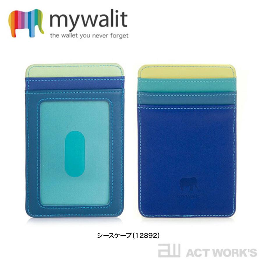 《全5色》mywalit 名刺入れ＆クレジットカードホルダー My128 デザイン雑貨 名刺入れ 皮革 カードケース 定期入れ カードケース マイウォリット イタリア革 | MYWALIT | 05