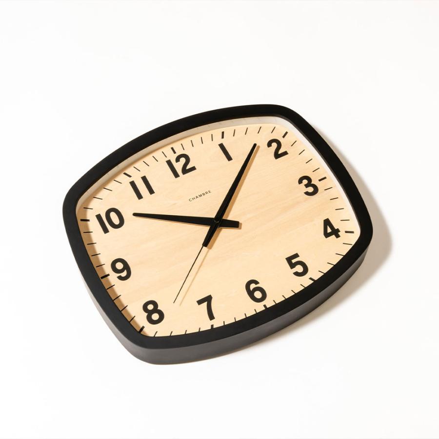 《全2色》CHAMBRE 電波時計 アールスクエア クロック R-SQUARE CLOCK【シャンブル デザイン雑貨 壁掛け時計 interzero インターゼロ ウォールクロック】 | ブランド登録なし | 10