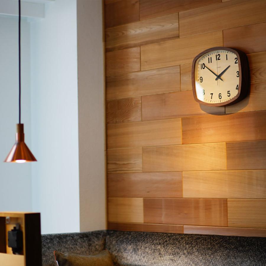 《全2色》CHAMBRE 電波時計 アールスクエア クロック R-SQUARE CLOCK【シャンブル デザイン雑貨 壁掛け時計 interzero インターゼロ ウォールクロック】 | ブランド登録なし | 13