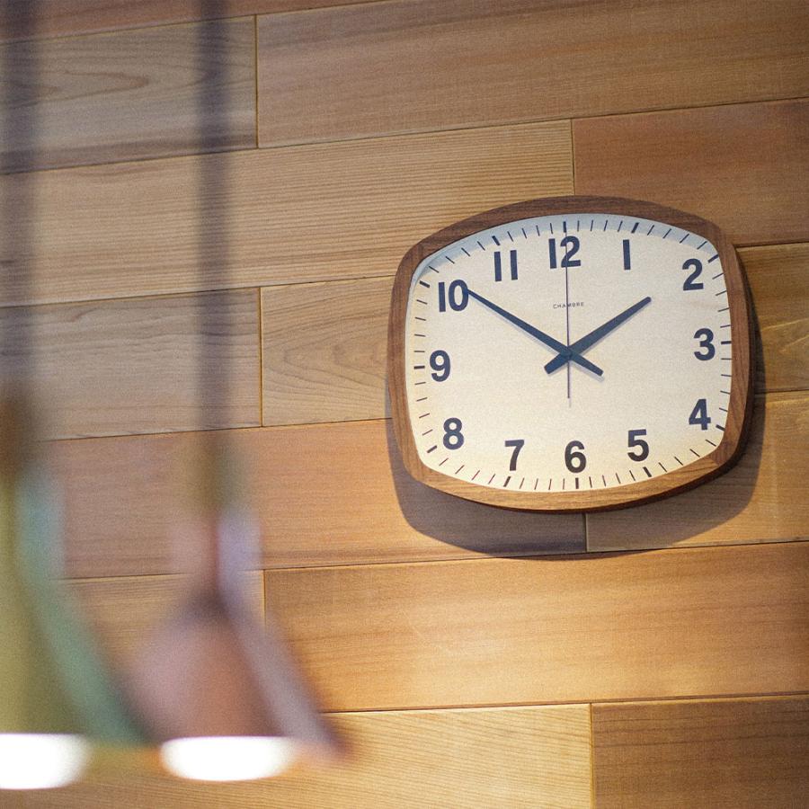 《全2色》CHAMBRE 電波時計 アールスクエア クロック R-SQUARE CLOCK【シャンブル デザイン雑貨 壁掛け時計 interzero インターゼロ ウォールクロック】 | ブランド登録なし | 14