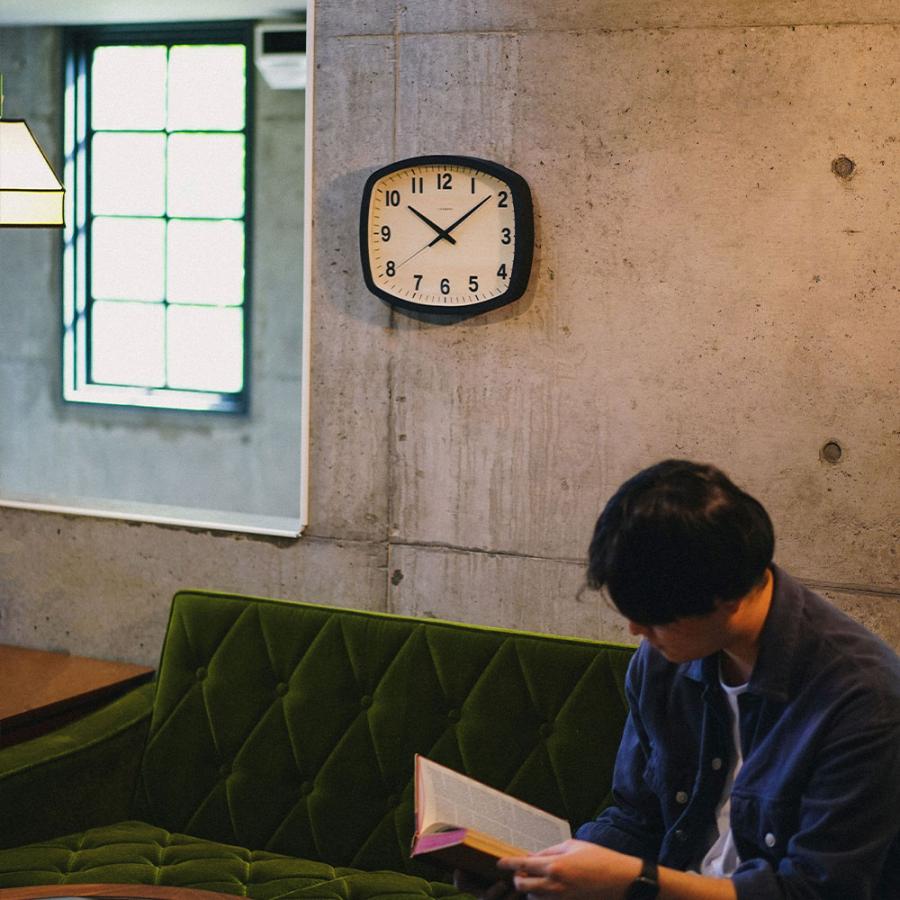 《全2色》CHAMBRE 電波時計 アールスクエア クロック R-SQUARE CLOCK【シャンブル デザイン雑貨 壁掛け時計 interzero インターゼロ ウォールクロック】 | ブランド登録なし | 16