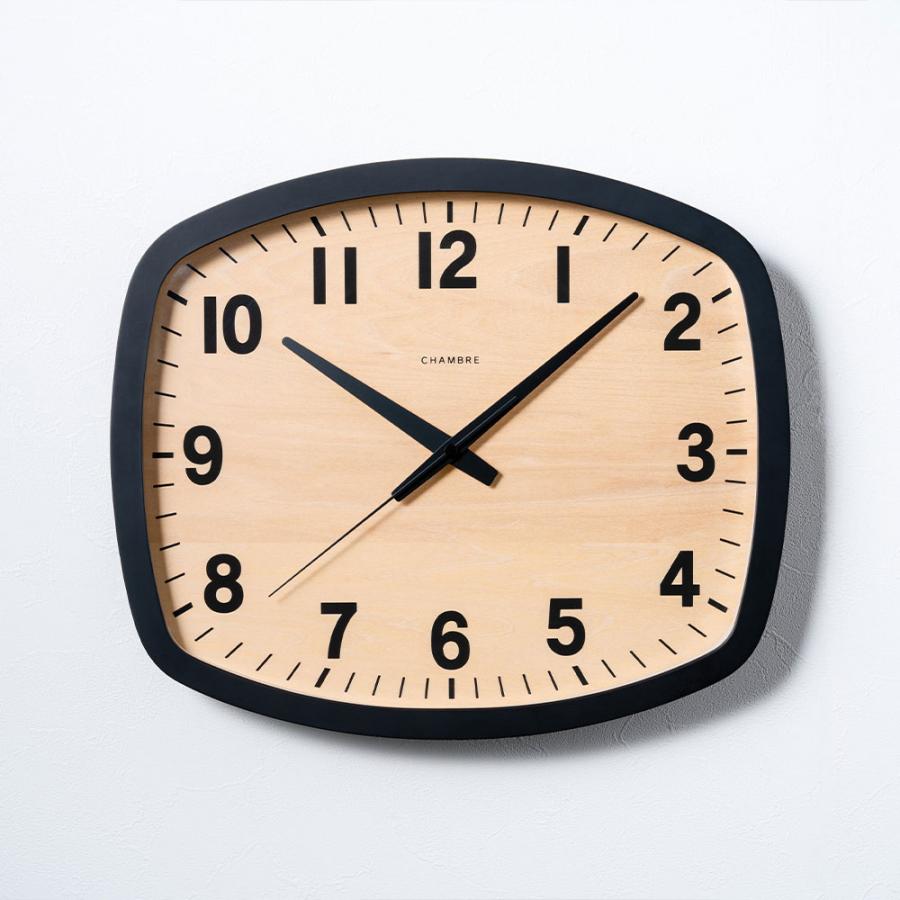 《全2色》CHAMBRE 電波時計 アールスクエア クロック R-SQUARE CLOCK【シャンブル デザイン雑貨 壁掛け時計 interzero インターゼロ ウォールクロック】 | ブランド登録なし | 05