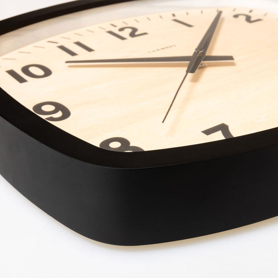 《全2色》CHAMBRE 電波時計 アールスクエア クロック R-SQUARE CLOCK【シャンブル デザイン雑貨 壁掛け時計 interzero インターゼロ ウォールクロック】 | ブランド登録なし | 07