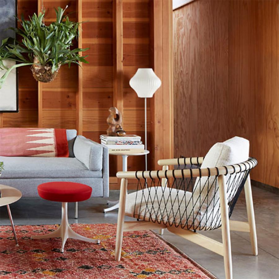 Herman Miller（ハーマンミラー） NELSON PEAR LOTUS FLOOR S WALNUT 