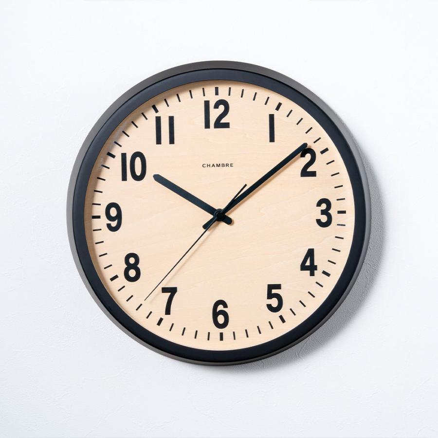 《全3色》CHAMBRE 電波時計 パブリック クロック PUBLIC CLOCK【シャンブル デザイン雑貨 壁掛け時計 インテアリア interzero インターゼロ ウォールクロック】 | ブランド登録なし | 10